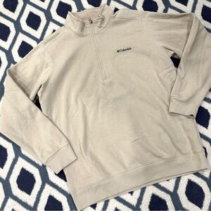 Men’s Columbia half zip pullover